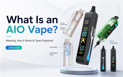 aio vape 란 무엇입니까? 올인원 vaping 장치에 대한 궁극적 인 가이드